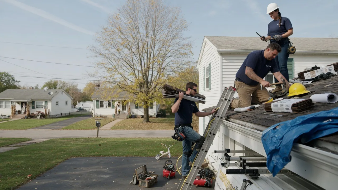 Local Roofing Contractors in Lawrence, KS near me